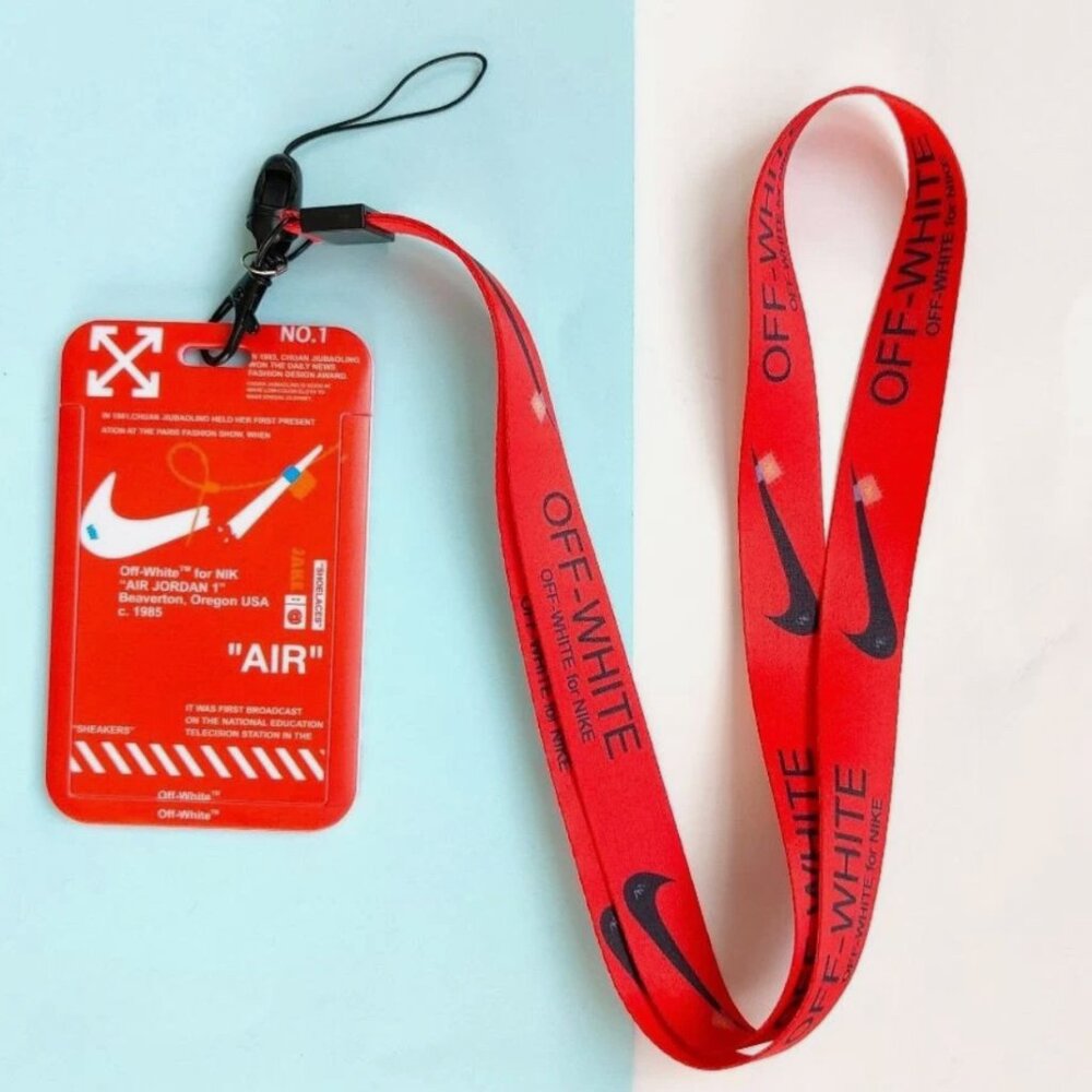 Nike Lanyard ID Holder - RED